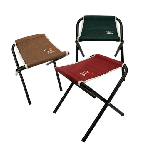 블랙라인 BBQ(비비큐) 의자 등산 폴딩 캠핑 접이식 간이의자 휴대용 의자/ 내하중 80kg