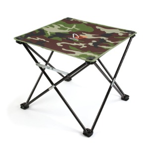 밀리터리 스틸 사각 테이블 야외 캠핑 테이블 (가로50cmx세로50cm / 높이43cm)
